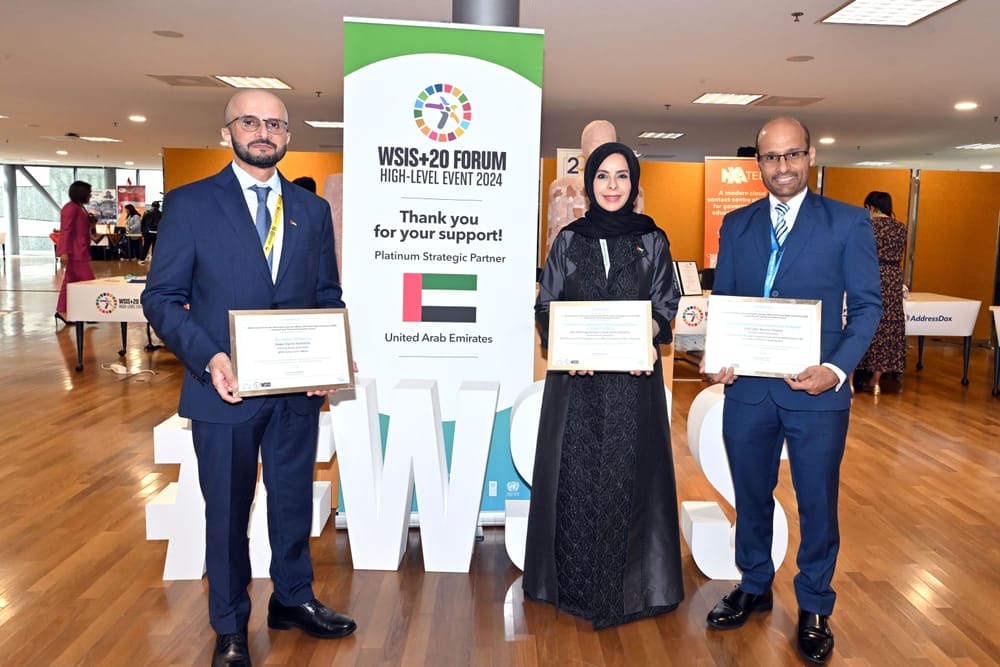 UAE Wins Top Honors at World Summit for 'Cyber Pulse' Initiative