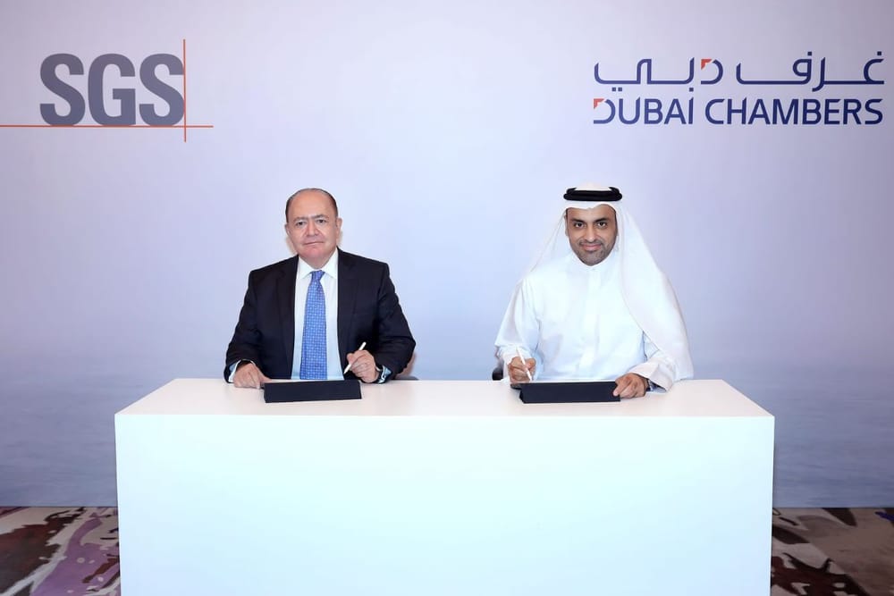 Dubai Chambers Partners with SGS to Boost Global Exports of Local Products and Services