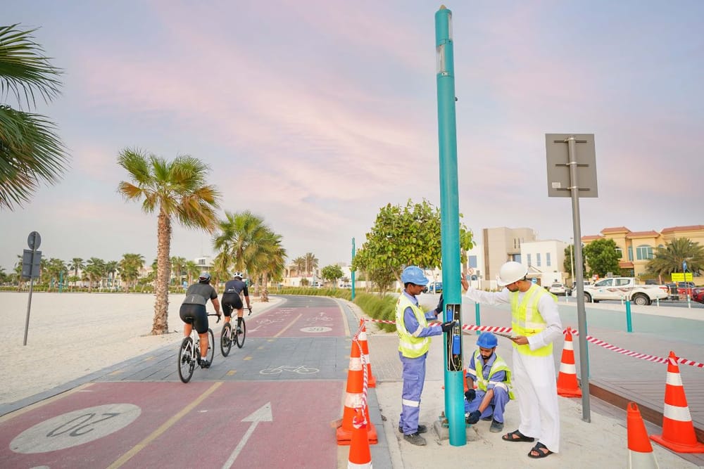RTA Completes Maintenance of Over 2,000 Lighting Units on Dubai Cycling and E-Scooter Tracks