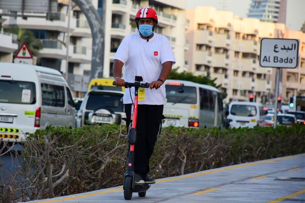 UAE: Who Pays for Damages in E-Scooter and Car Accidents?