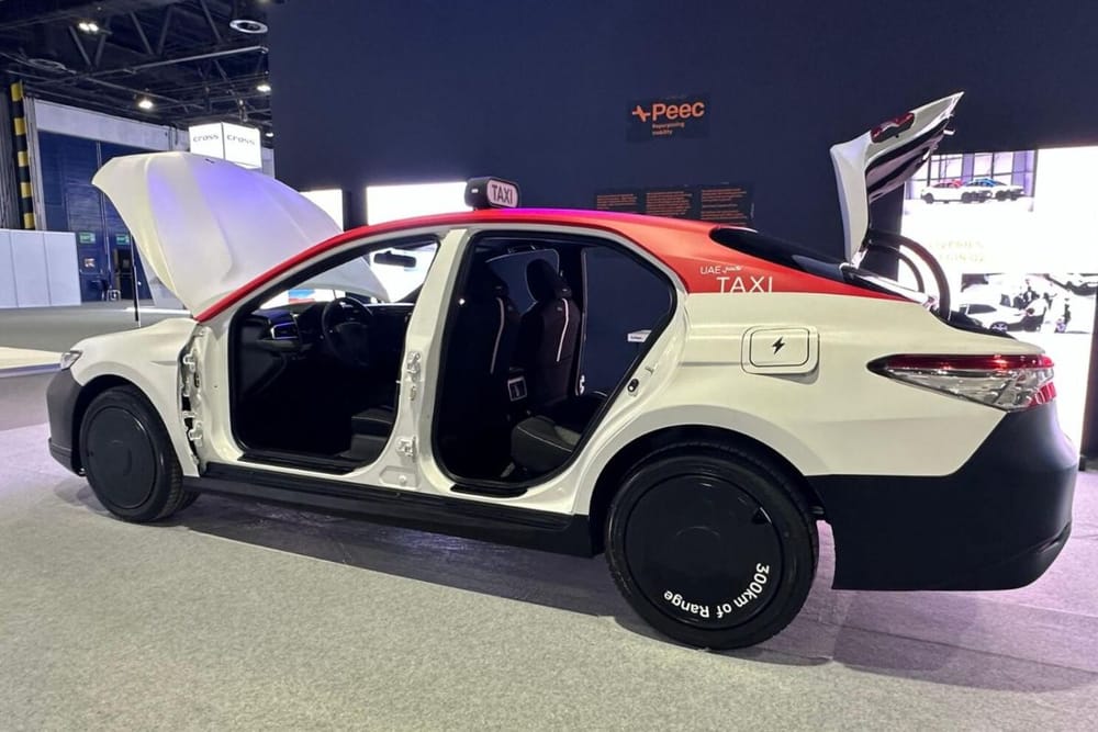 Dubai-Based Startup Unveils Affordable Electric Vehicle Made from Repurposed Cars
