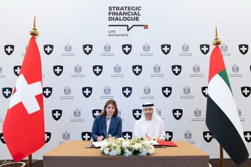 UAE and Switzerland Hold 6th Financial Dialogue to Enhance Bilateral Cooperation