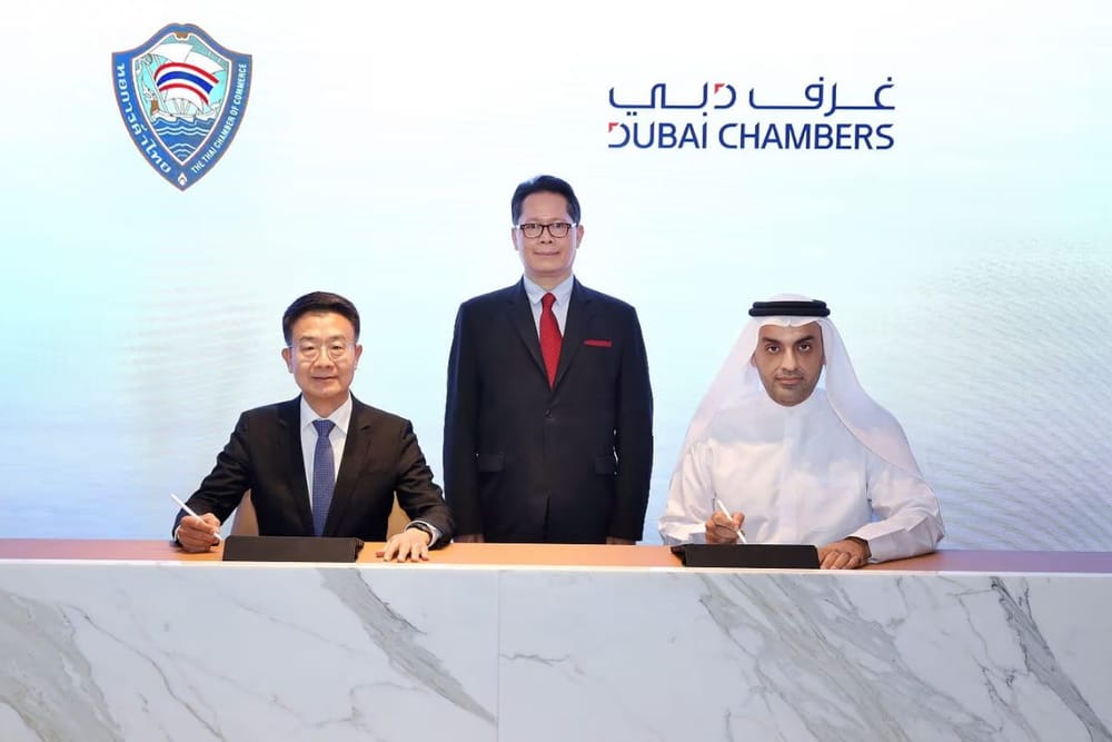 Dubai Chambers and Thai Chamber of Commerce Sign MoU to Boost Trade and Economic Ties