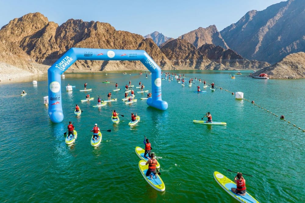 Dubai Stand Up Paddle Event Sees Record Attendance