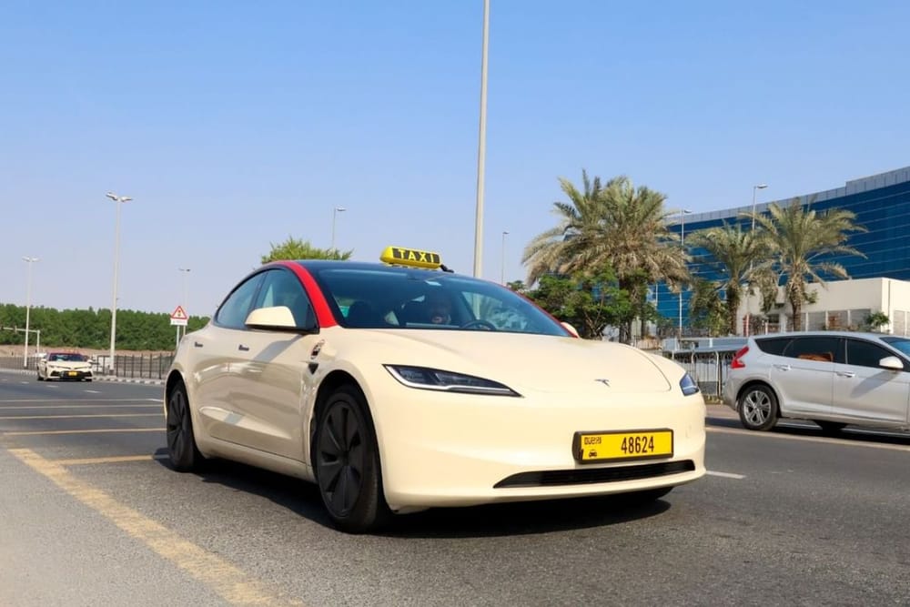 Dubai Taxi Company Expands Fleet with 250 New Electric Vehicles