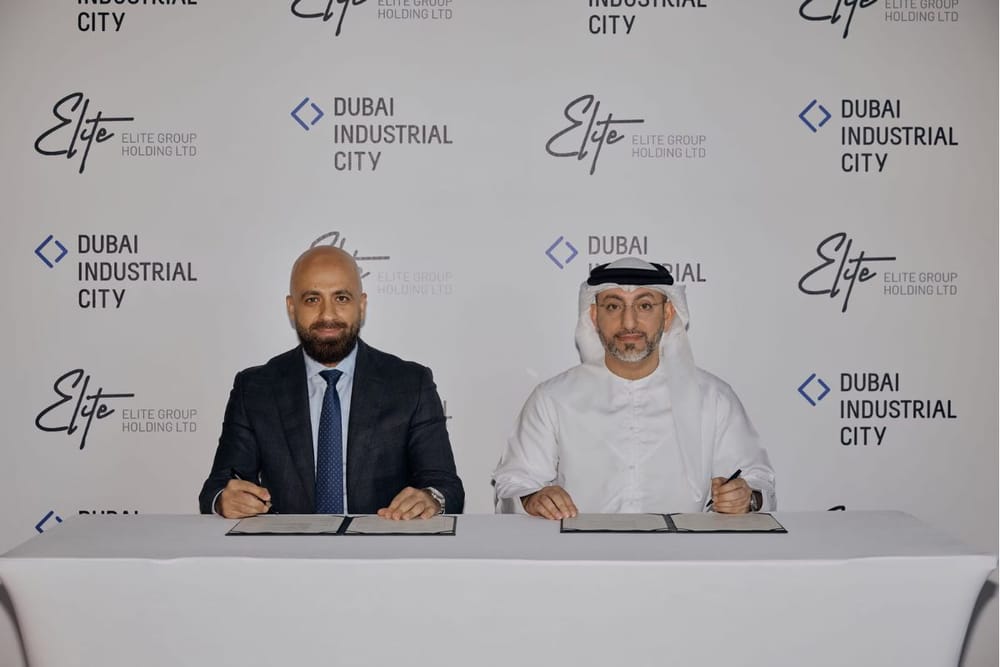 Elite Group Signs AED 100 Million Agreement to Build 1 Million Sq. Ft. Facility at Dubai Industrial City