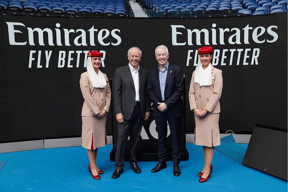 Emirates Extends Partnership with Australian Open, Launches Initiative for Disadvantaged Youth