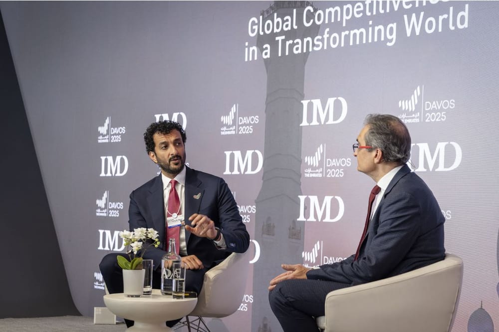 UAE Highlights Global Competitiveness at Davos 2025