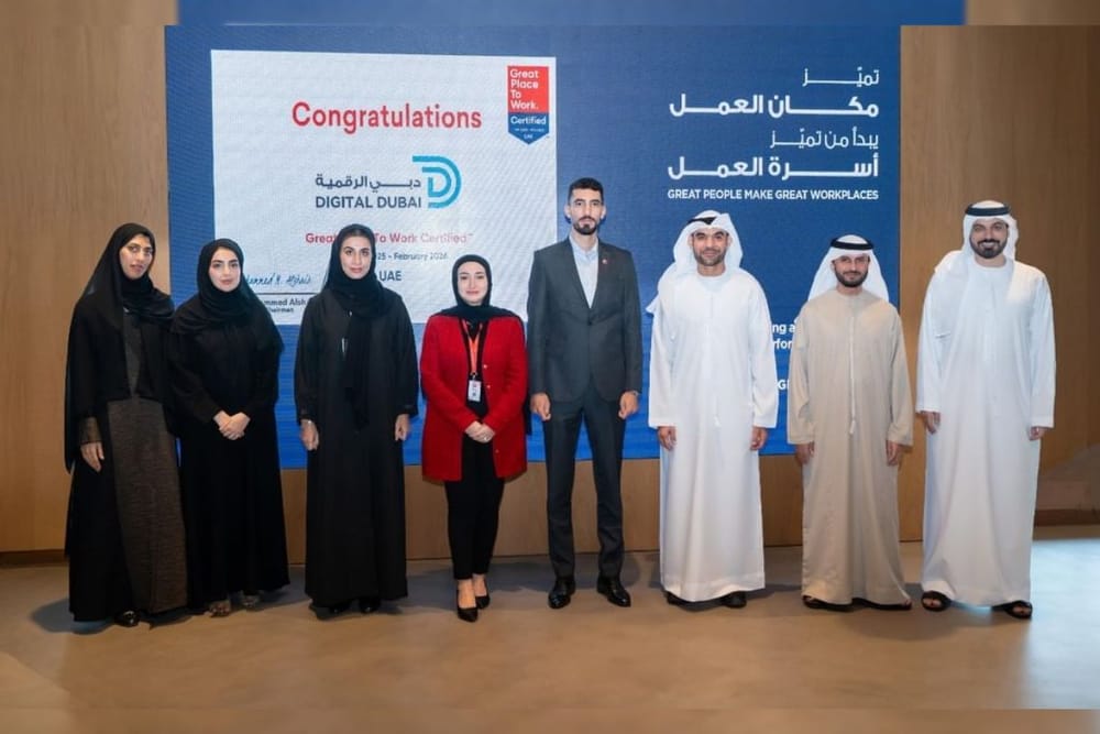 Digital Dubai Earns Great Place to Work Certification for Second Consecutive Year