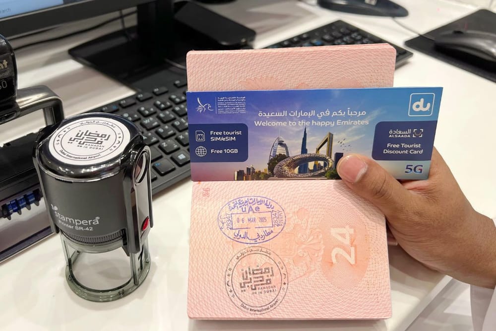 Dubai Welcomes Ramadan with Special Passport Stamp for Inbound Travelers