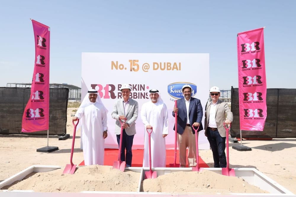 Pure Ice Cream Breaks Ground on AED80 Million Manufacturing Facility in Dubai Industrial City