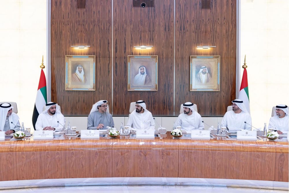 UAE Cabinet Approves Major National Initiatives and Reviews Global Competitiveness Gains