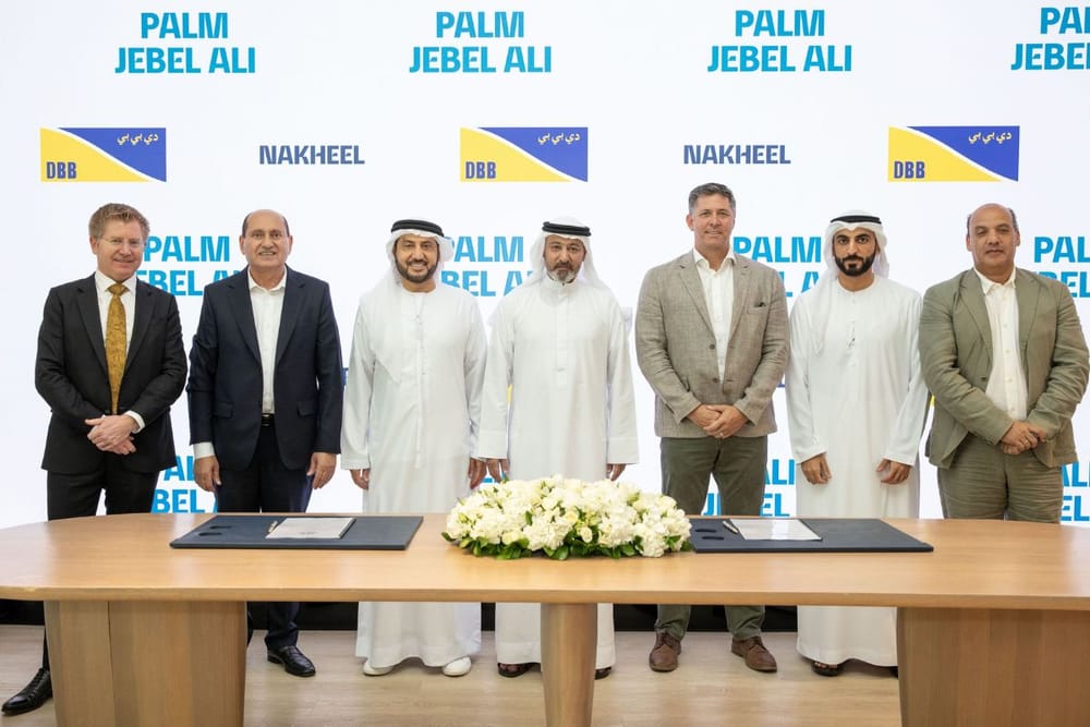 Nakheel Awards AED750 Million Infrastructure Contracts for Palm Jebel Ali Development