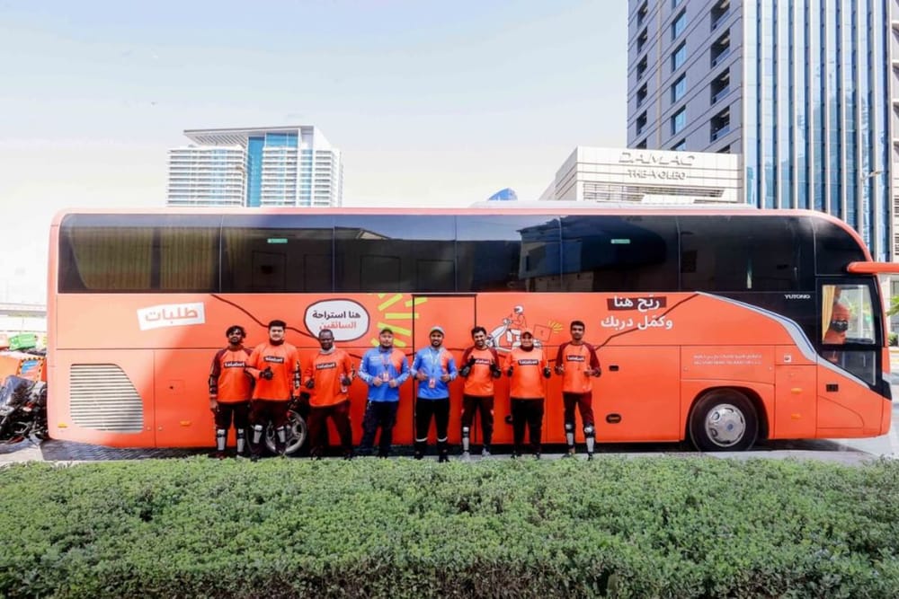 UAE Expands Rest Stations for Delivery Workers During Midday Break