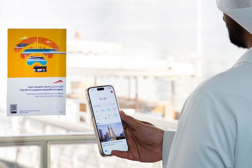 RTA Expands Free Wi-Fi to 43 Transport Stations Across Dubai