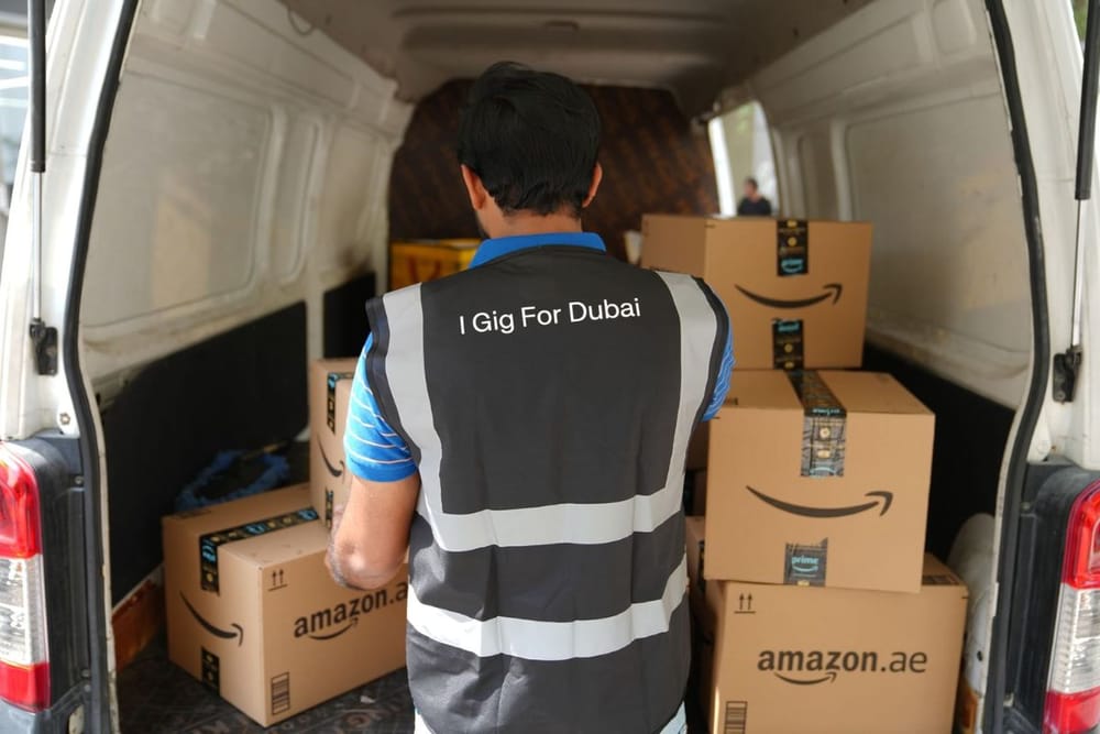 Dubai Future Foundation and Amazon UAE Launch On-Foot Delivery Programme