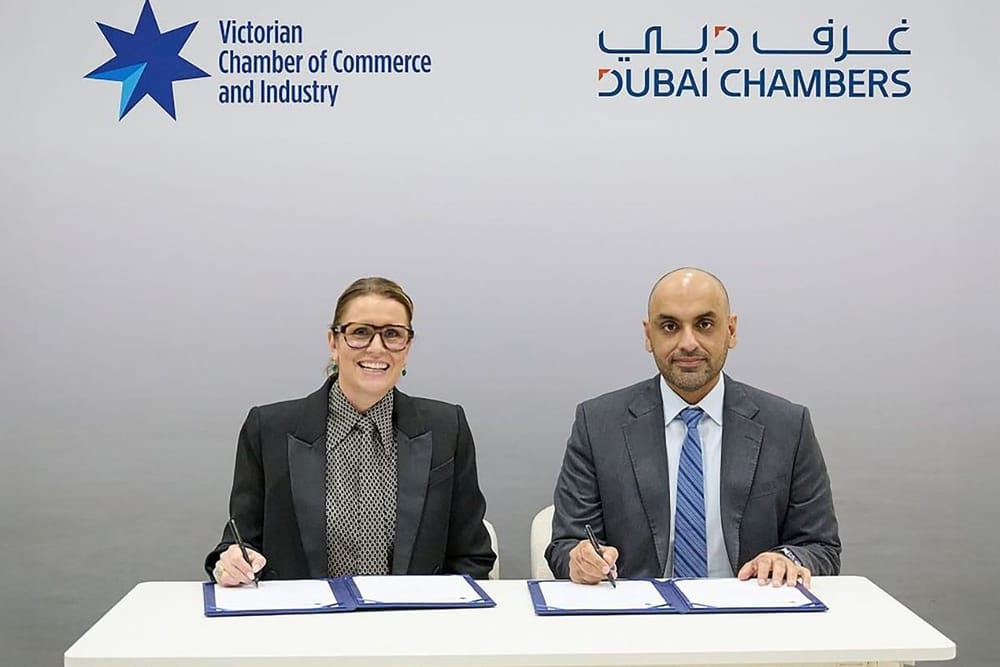 Dubai Chambers Signs Agreement with Victoria to Boost Trade Ties