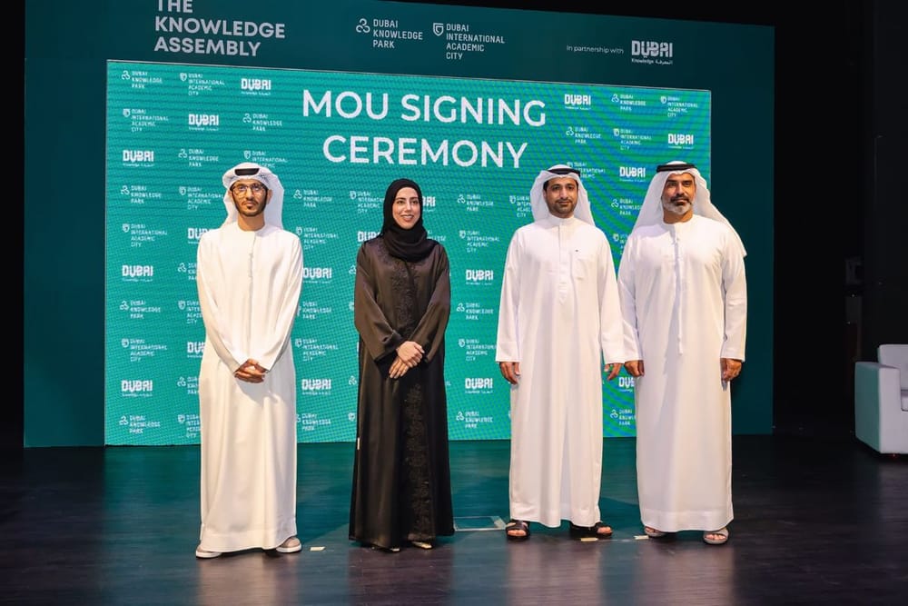 Dubai International Academic City and Dubai Knowledge Park Sign Partnership with KHDA to Strengthen Higher Education