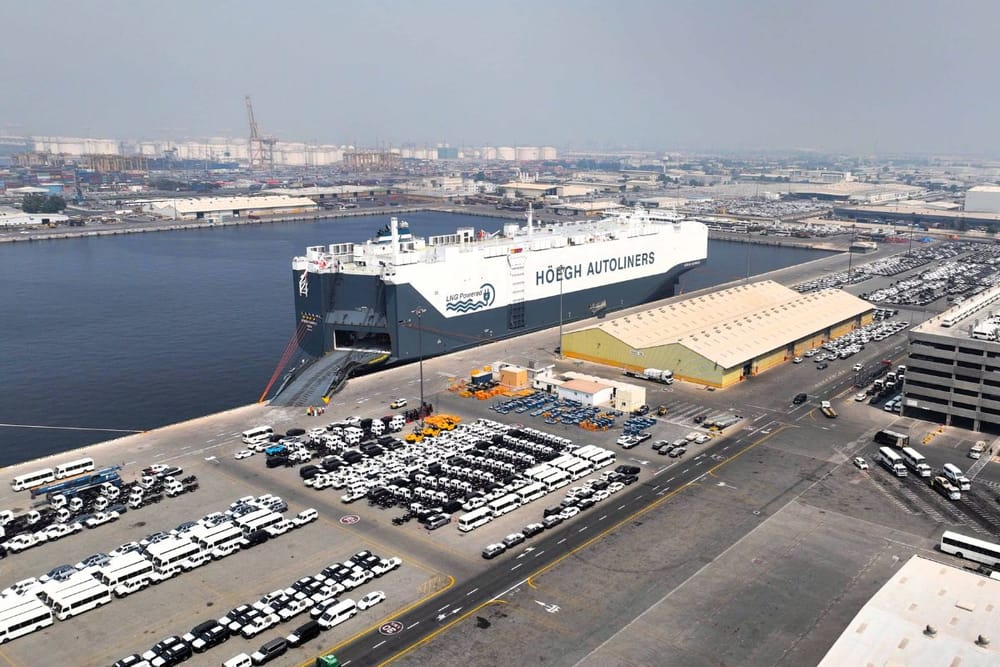 DP World Welcomes World’s Largest Green Car Carrier at Jebel Ali Port