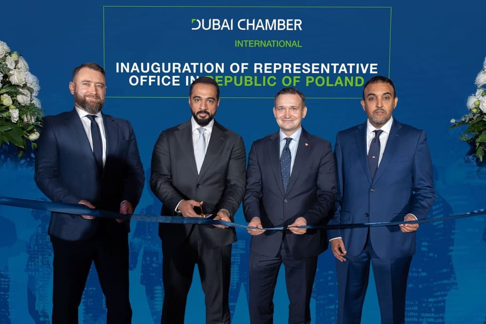 Dubai International Chamber Opens First Representative Office in Warsaw