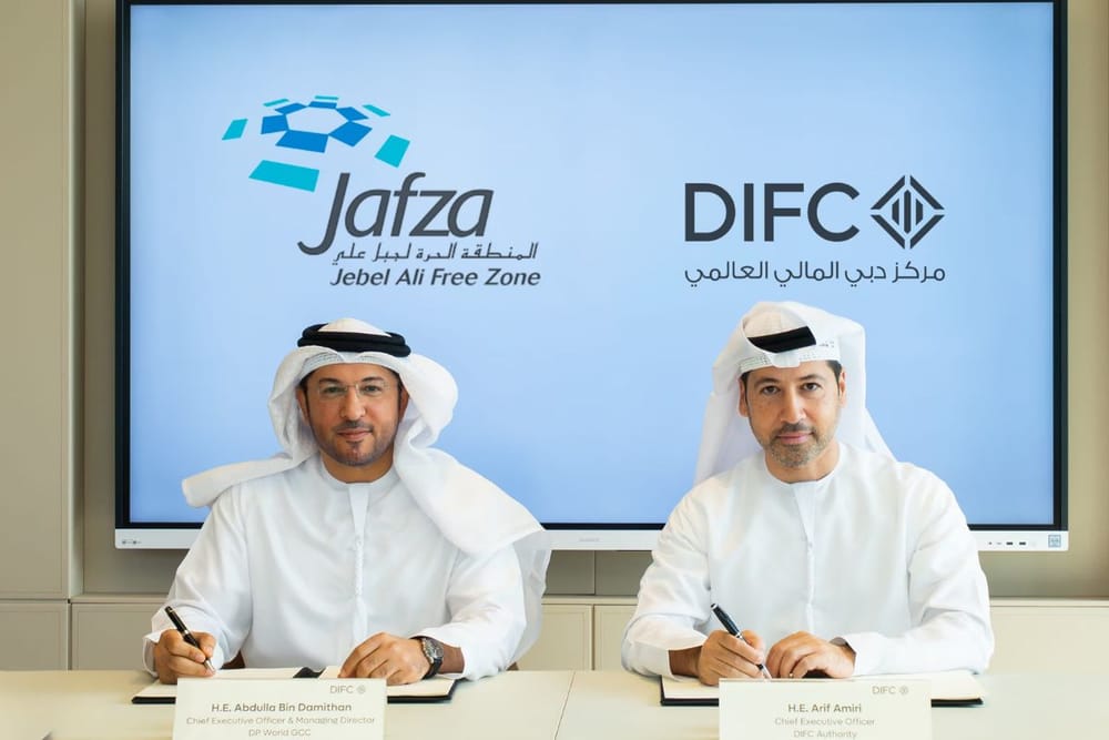 Jafza and DIFC Unite to Create Dual-Zone Platform for Global Businesses