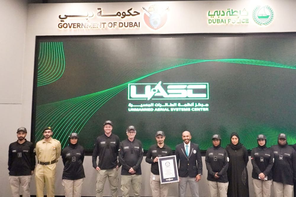 Dubai Police Drone Sets New Guinness World Record For Speed