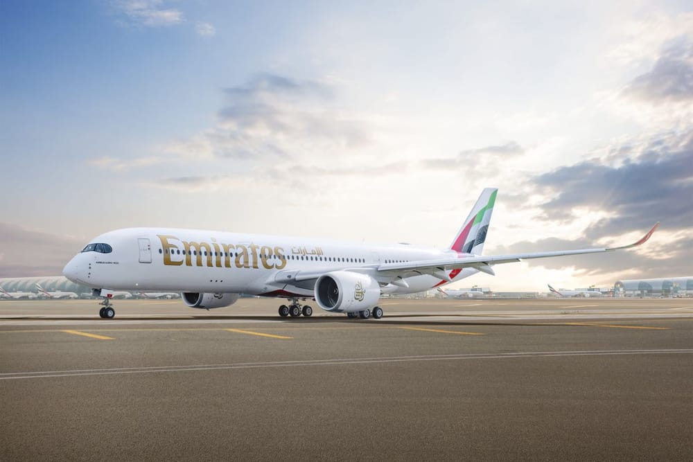 Emirates Deploys Airbus A350 Across All Flights to Baghdad