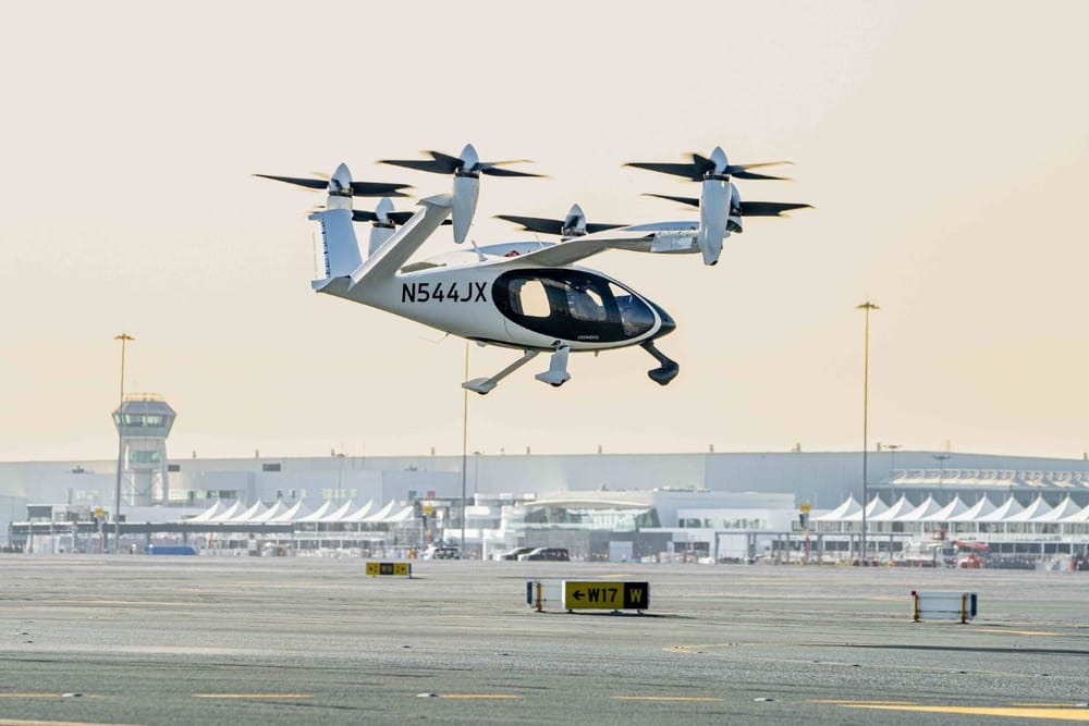 Dubai Completes First Crewed Electric Aerial Taxi Flight Between Two Locations