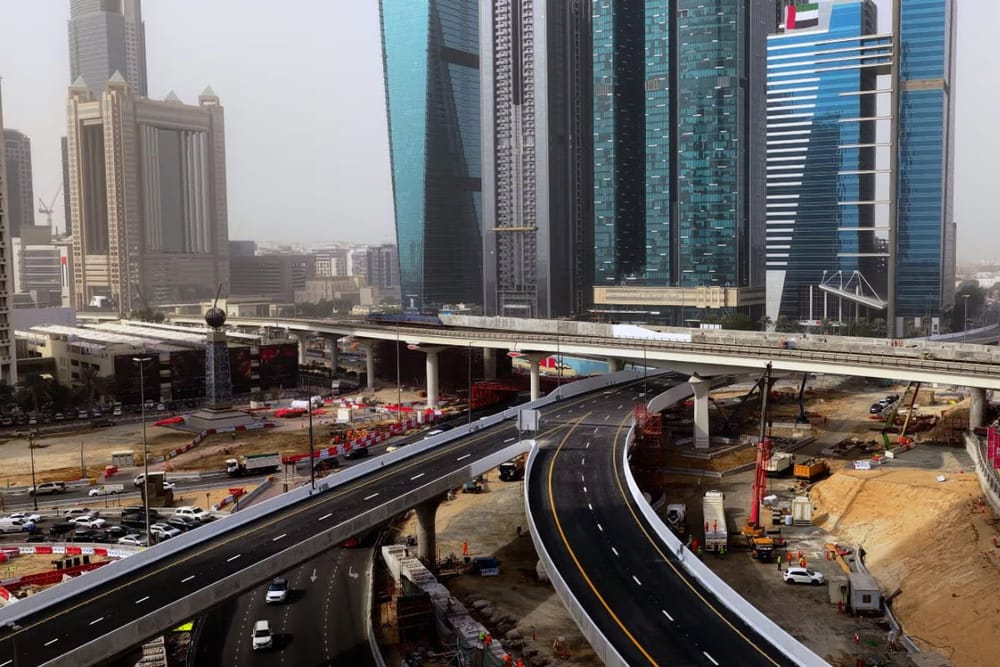 RTA Opens Two Bridges to Ease Traffic at Trade Centre Roundabout