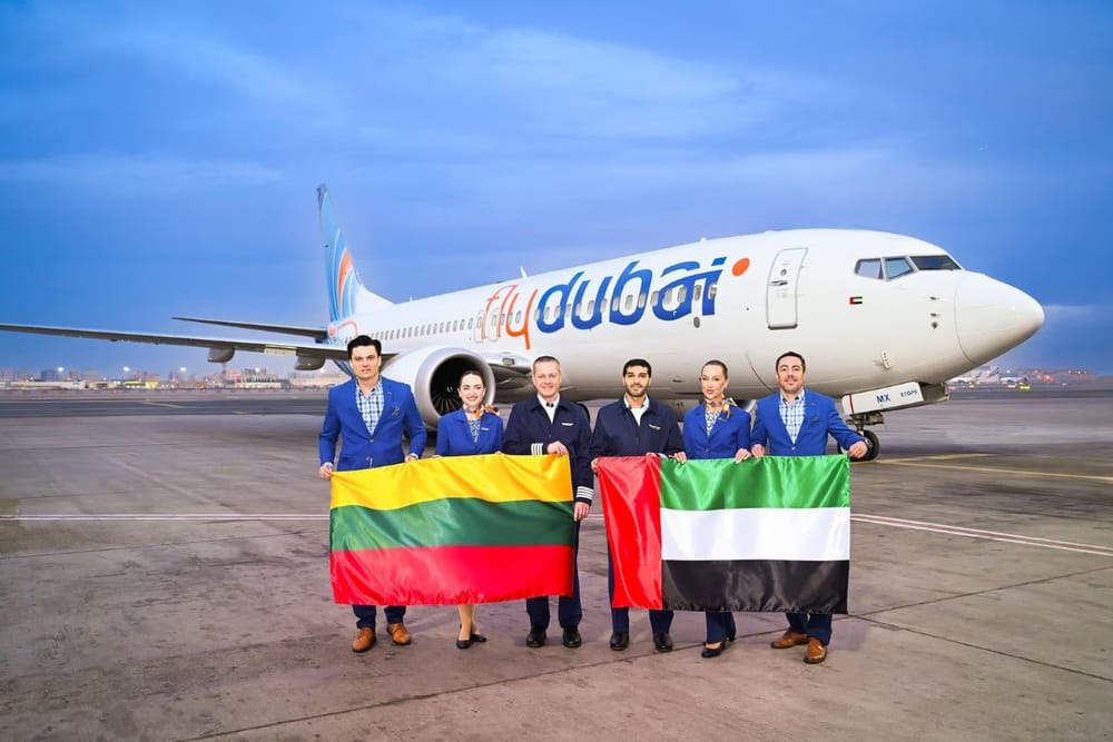 flydubai Launches Direct Flights From Dubai to Vilnius