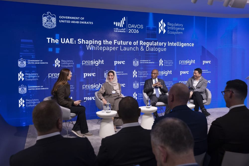 UAE Launches AI Powered Regulatory Intelligence Whitepaper at World Economic Forum