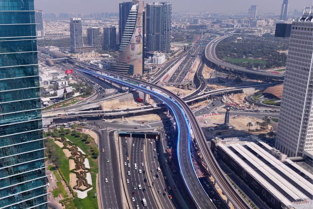 RTA Opens Second-Level Bridge to Improve Traffic Flow at World Trade Centre Roundabout