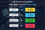 UAE Fuel Price Committee Announces Prices for January