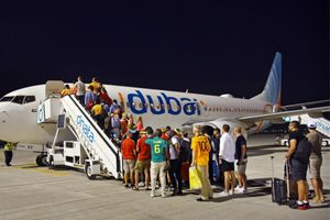Over 100,000 football fans travel with flydubai match day shuttles to Qatar
