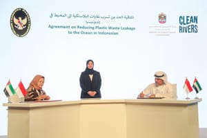 UAE and Indonesia Join Forces to Combat Plastic Pollution in Oceans