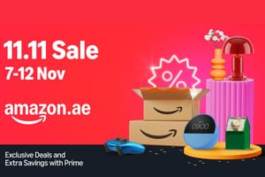 Amazon.ae 11.11 Sale: Incredible Deals, Fast Delivery, and Exclusive Savings for Prime members