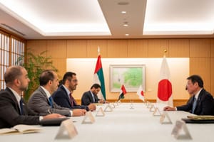 UAE, Japan Review Bilateral Ties, Explore Ways to Boost Cooperation in Energy, Industry, Trade