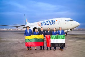 flydubai Launches Direct Flights From Dubai to Vilnius