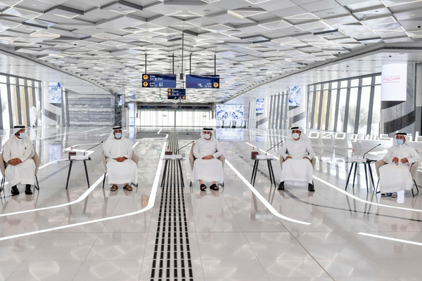 Hamdan bin Mohammed chairs Executive Council meeting at Expo Metro Station