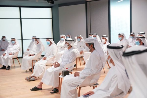 Hamdan bin Mohammed meets Director Generals and Executives of Dubai Government entities