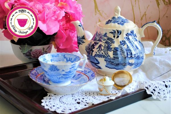 Yasmin Saleh, Proprietor of Pretty Vintage Cups, shares how her passion for collecting vintage china turned into a business