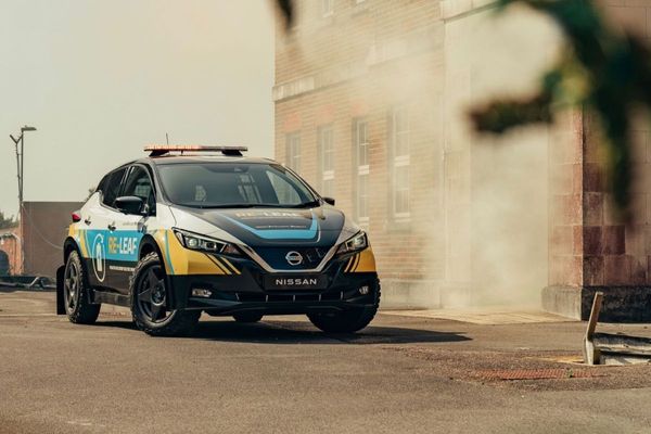 Nissan unveils Re-Leaf EV emergency vehicle
