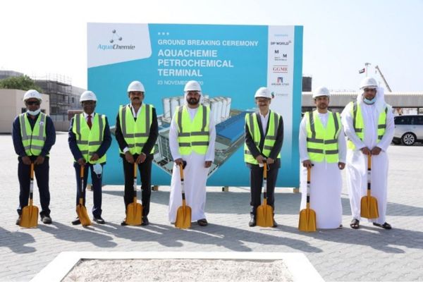 AquaChemie breaks ground on $40 mn petrochemical terminal at Jebel Ali Port