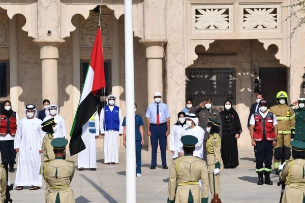 'UAE flag inspires us to strive harder for nation’s progress': Hamdan bin Mohammed