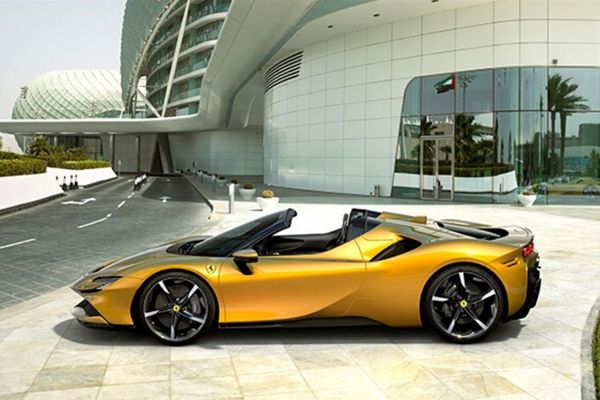 The SF90 Spider unveiled during a dedicated digital event