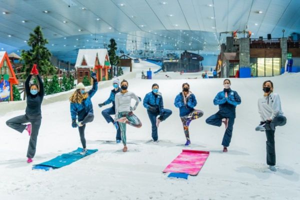 Ski Dubai Warms up for Dubai Fitness Challenge
