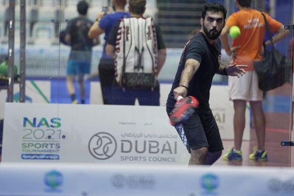 NAS Sports Tournament opens with exciting padel duels in Nad Al Sheba Sports Complex