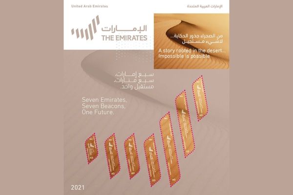 Emirates Post Group issues commemorative stamps celebrating UAE Nation Brand