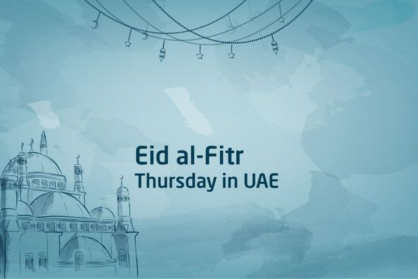 Eid al-Fitr Thursday in UAE