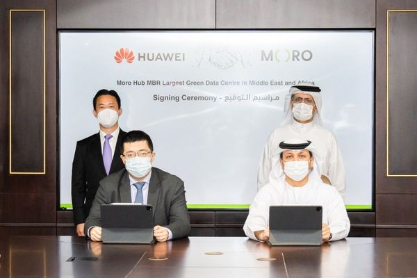 Moro Hub signs agreement with Huawei to build 1st phase of largest solar-powered Data centre in Middle East & Africa